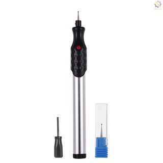 Bộ bút điêu khắc điện mini không dây kèm thêm ngòi bút kim cương để tự làm trang sức/kim loại/thủy tinh/nhựa/gỗ/gốm/đá