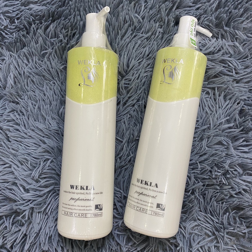 Dầu gội phục hồi tóc hư tổn Wekla Shampoo 780ml