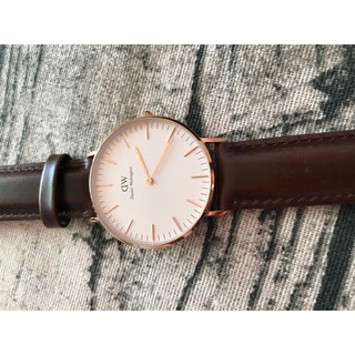 Đồng hồ nữ daniel wellington classic bristol 36mm vàng hồng dw00100039