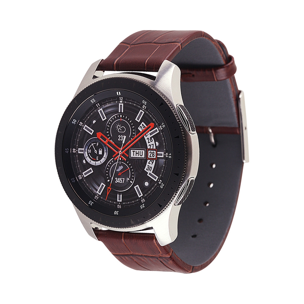 Dây Đeo Đồng Hồ Bằng Da Siêu Mỏng 14 16 18 20 22 24mm Sang Trọng