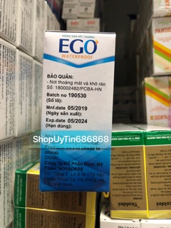 MIẾNG DÁN VẾT THƯƠNG EGO (Hộp 100 miếng)