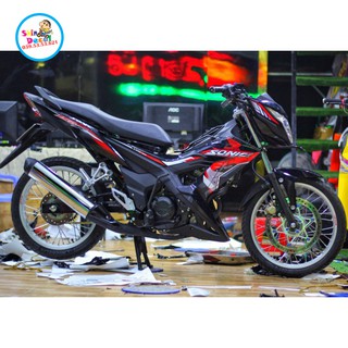 Tem xe sonic 150 đỏ đen v5
