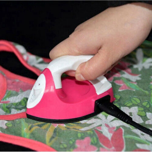 Protable Crafting Clothes Iron/ Non-Stick Soleplate Handheld Mini Sewing Supplies