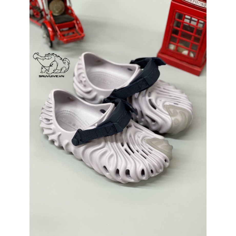 Dép Crocs Pollex Salehe Bembury Clog Chính Hãng Unisex, Band thiết kế mới, độc lạ dạng sục đúc nguyên đôi koro