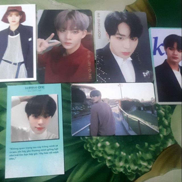 Combo card Wanna One Tặng poster