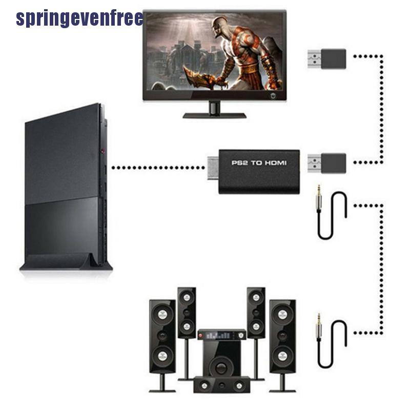 Cáp Chuyển Đổi Ngeaven Ps2 Sang Hdmi Av Với Đầu Ra Âm Thanh 3.5mm Cho Hdtv Fad