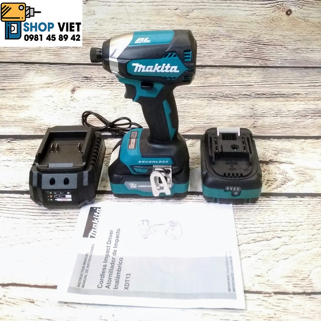 SV Máy vặn vít xách tay Mỹ Makita XDT13
