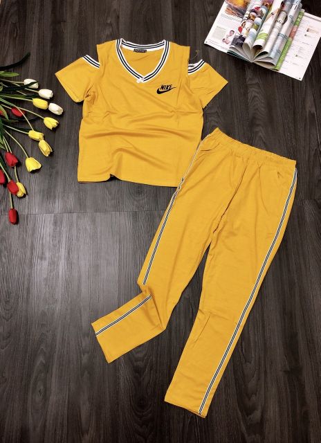 Bộ thun dẻo thái xinh, chất dày mềm mịn, mát