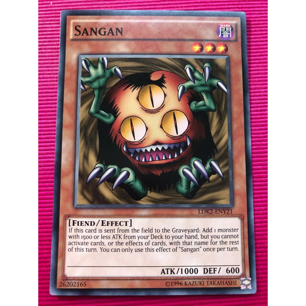 Bài Yugioh - Sangan  # Effect Rút Exodia/ Monster =< 1500 ATK