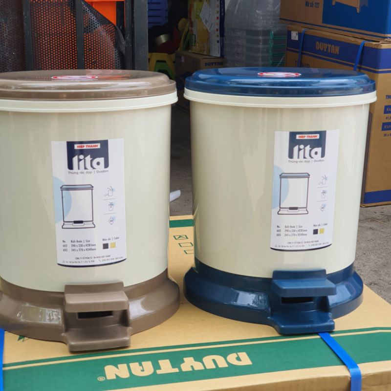 THÙNG RÁC KIỂU DÁNG NHẬT- NHỰA HIỆP THÀNH