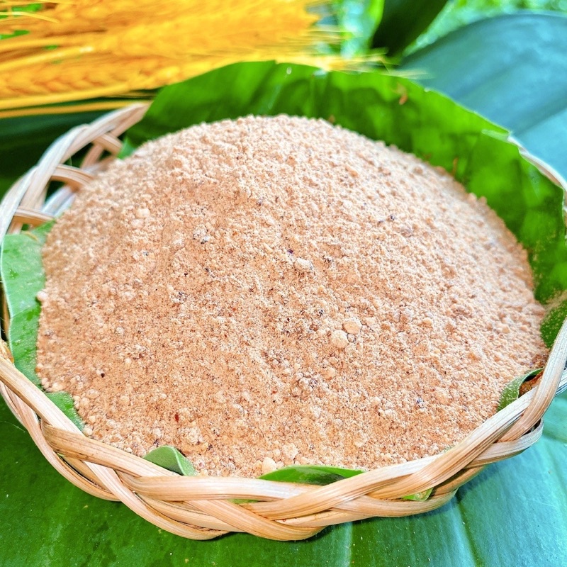 100Gr Muối nhuyễn ăn kèm bánh tráng phơi sương thơm cay nồng
