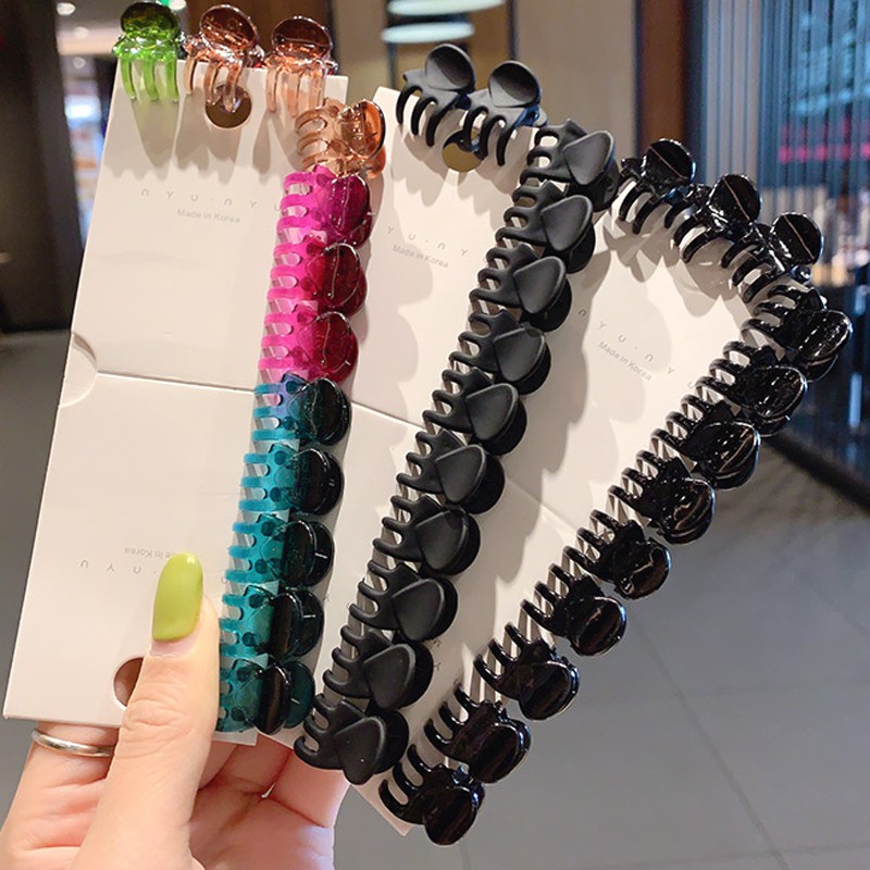 Set 12/24 Kẹp Tóc Mini Thời Trang Hàn Quốc Cho Nữ