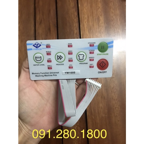 Mạch máy giặt đa năng cửa trên lồng đứng