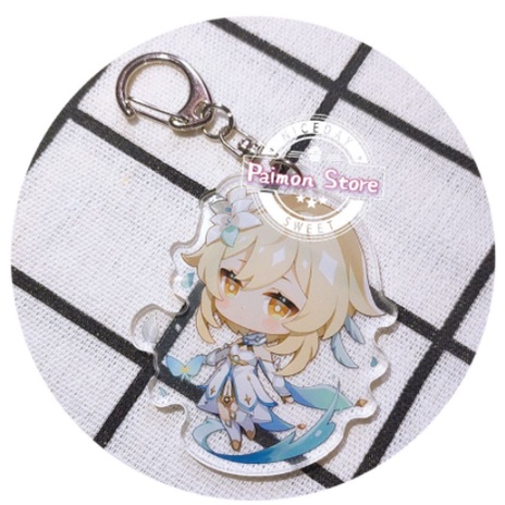 Lumine Móc khoá Genshin Impact M3 (in giữa acrylic)