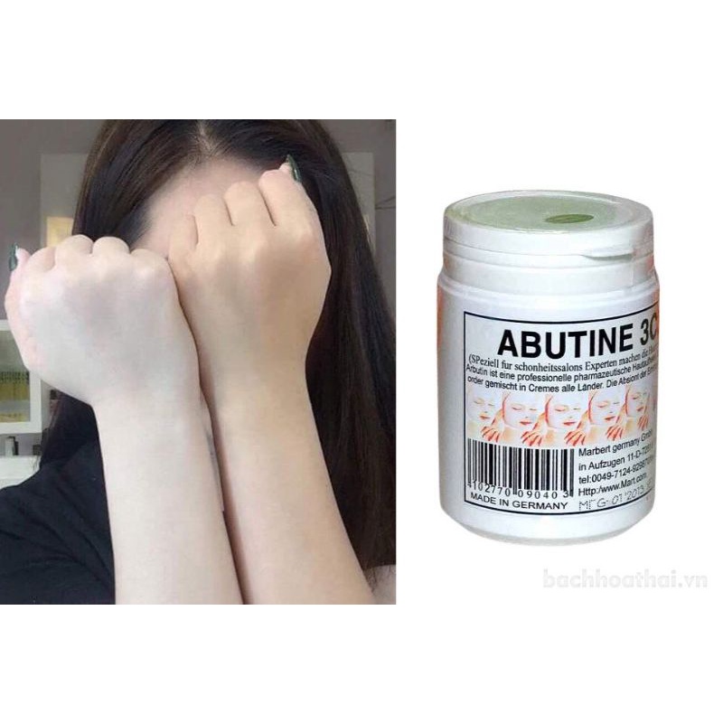 Kem body Abutine 3C3 , Kích Dưỡng Trắng Da Toàn Thân Hiệu quả 100% 200g