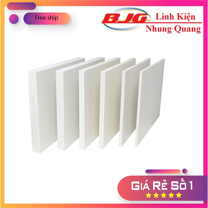 Tấm Fomex Khổ A4 5mm ( 20x30cm )- Linh kiện 3m