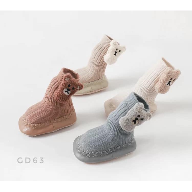 Giày tất tập đi cho bé 2 in 1 - GD63