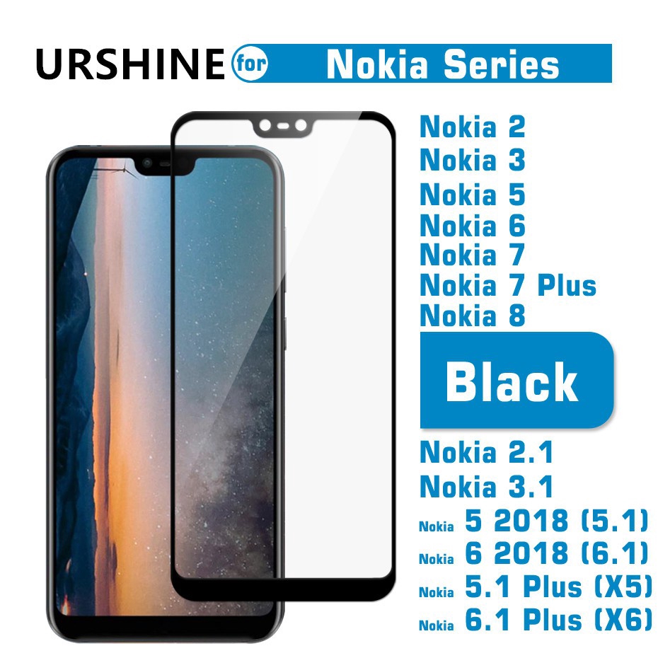 Miếng dán kính cường lực chống bám vân tay dành cho nokia 7 plus nokia 6.1 6 2018 5 3 8