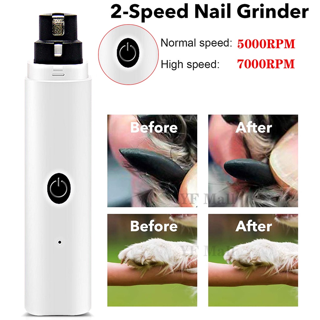 Máy Cắt Móng Chân Điện Tử Có Thể Sạc Lại Cho Thú Cưng