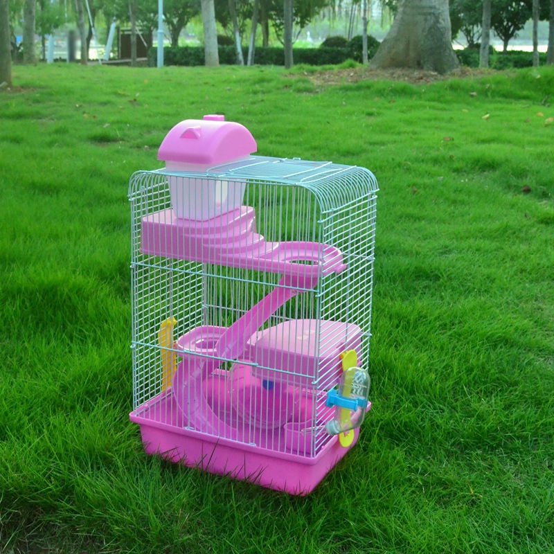 Lồng nuôi hamster size to khổng lồ đầy đủ phụ kiện như hình