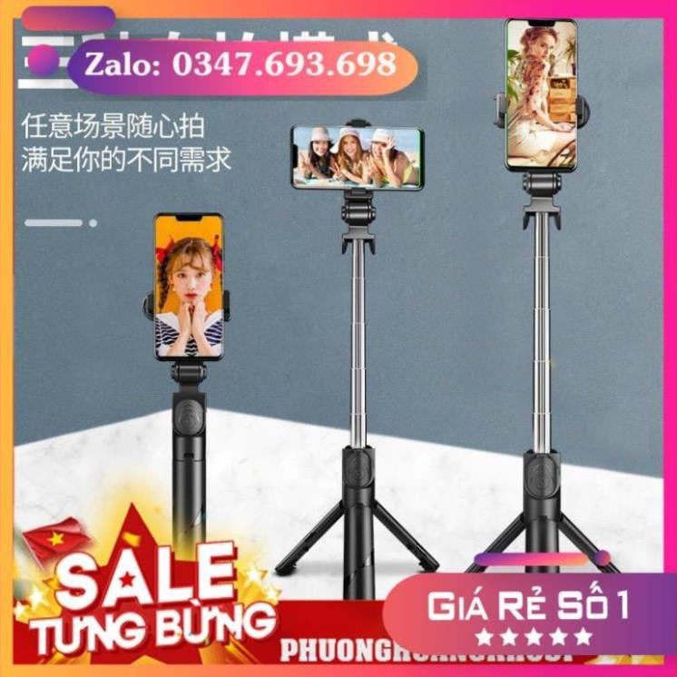 [RẺ VÔ ĐỊCH LUÔN] Gậy Chụp Ảnh Tự Sướng 3 in 1, Bluetooth ,Chân Đa Năng, Selfie, Livestream | BigBuy360 - bigbuy360.vn
