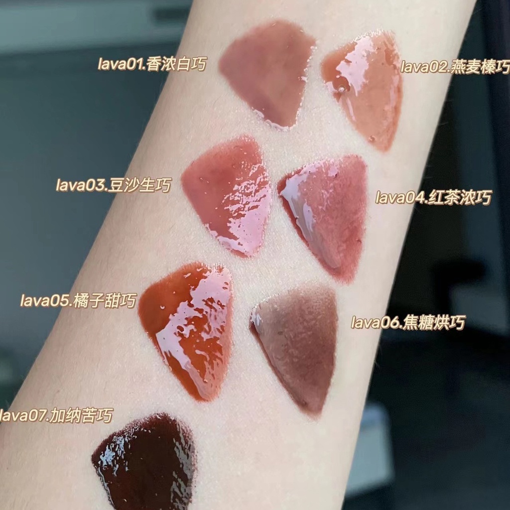 Son Bóng Dưỡng Ẩm Lâu Trôi Màu Trong Suốt Cappuvini