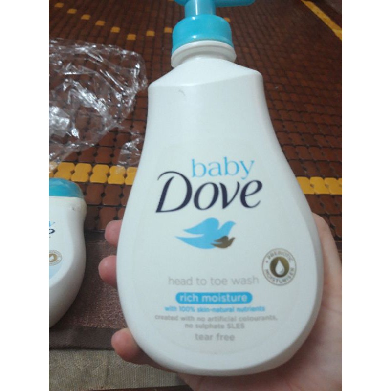 Sữa tắm gội toàn thân Baby Dove Nuôi Dưỡng Chuyên Sâu (200ml /400ml) 