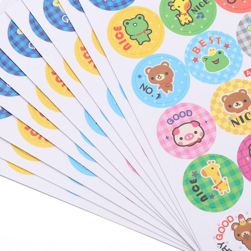 Set 240 Miếng Dán Khen Thưởng Cho Bé|Sticker Dán Trang Trí Sổ Tay Xinh Xắn