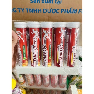 Sủi tăng lực tuýp 20 viên-4grm