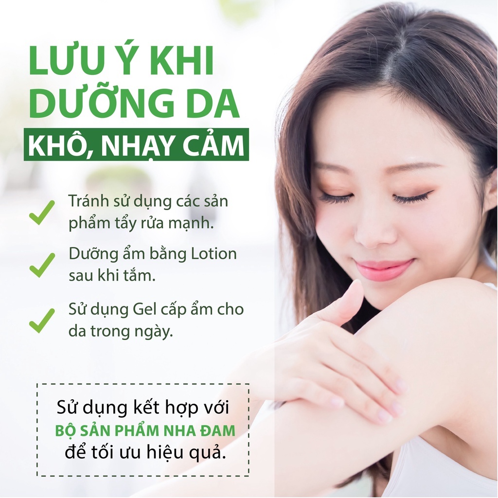 Gel Nha Đam Dưỡng Ẩm Đa Năng &amp; Làm Mềm Da Từ Nha Đam Tươi Mocotics 300ml/ Hũ