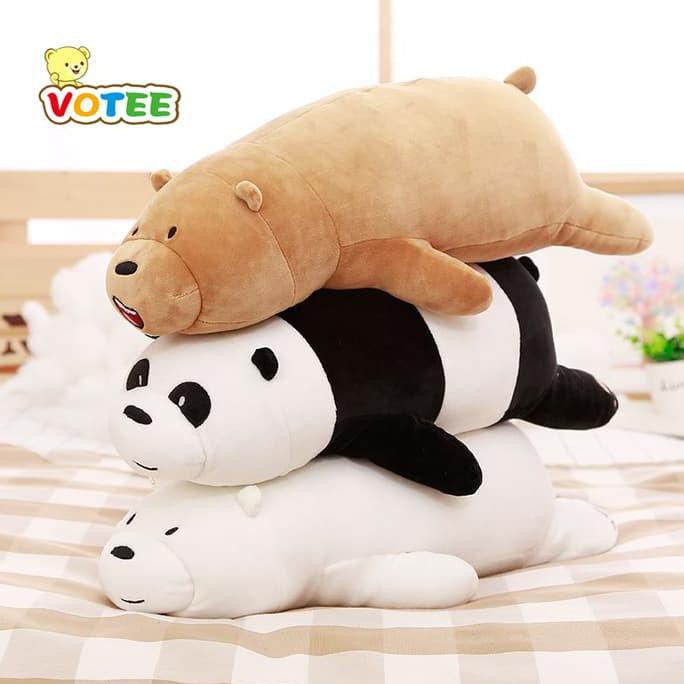 We Bare Bear Gấu Bông Dễ Thương Hình Gấu Trúc