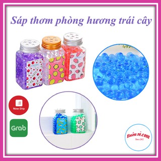 Lọ sáp thơm dạng viên tinh thể nhiều màu sắc hương trái cây -Buôn rẻ 01009