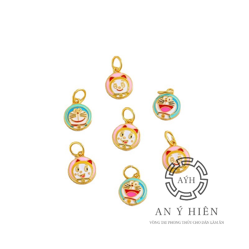 Charm Khóa Doraemi Hồng #C392 ( An Ý Hiên)