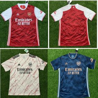 Áo Thun Số 3xl 4xl Câu Lạc Bộ Arsenal Sân Khách 2020 2021