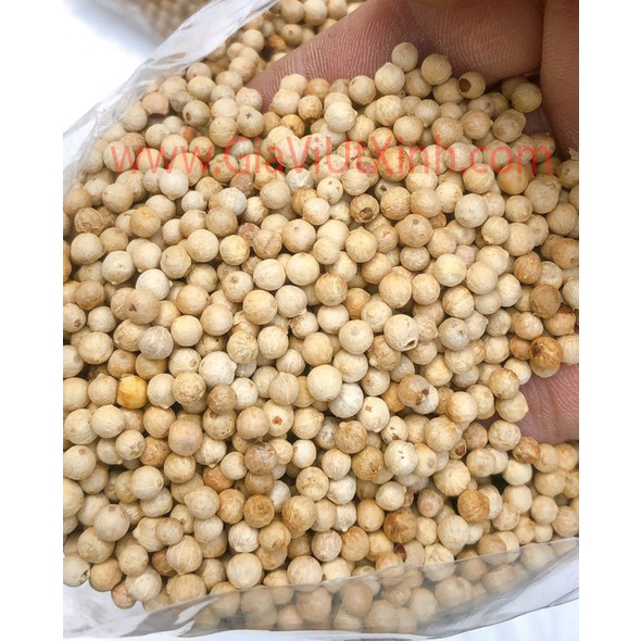 TIÊU SỌ HỘT 100G - TIÊU SỌ TRẮNG - WHITE PEPPER