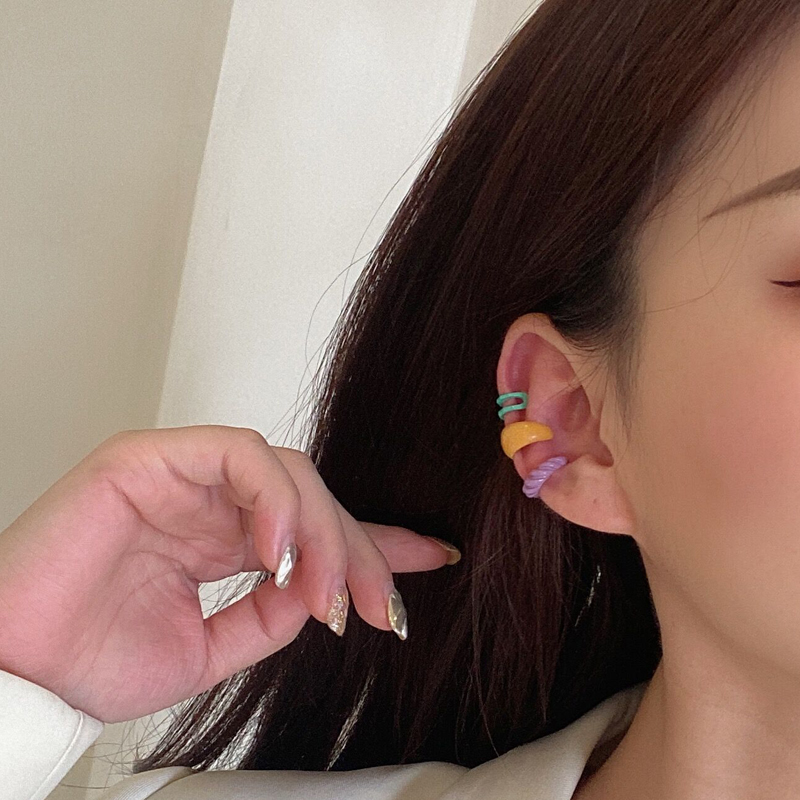 Fashion Korean Temperament Earrings New Style Retro Ear Clips Gifts