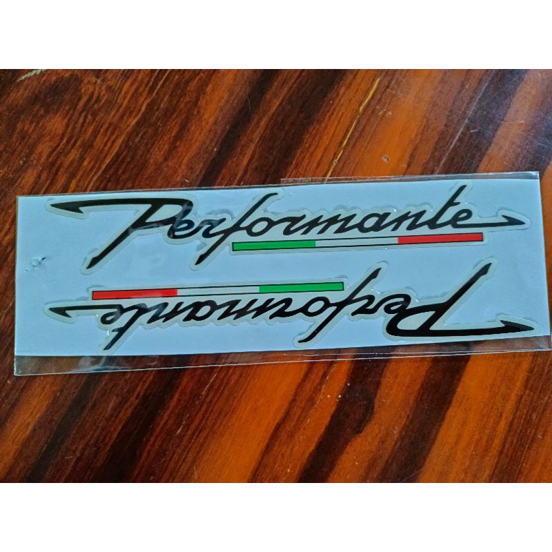 Bộ tem nổi chữ kí màu đen Performanle  New