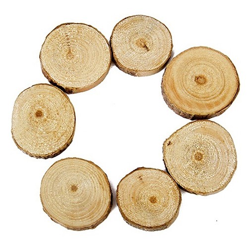 Set 100 Lát Gỗ Mini W08 Dùng Để Trang Trí Tiệc Cưới