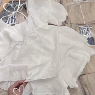 Set babydoll thắt dây lưng