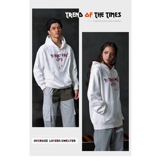 Áo hoodie trắng basic Try New Thinking nhiều size (N304)