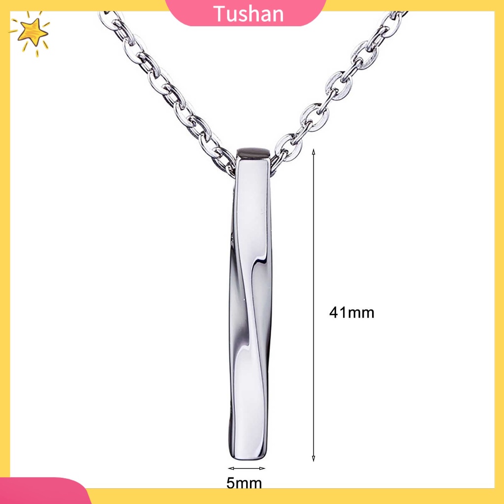 [Ts] Mặt Dây Chuyền Màu Trơn Trang Trí Hàng Ngày Cho Nam
