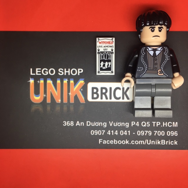 Lego UNIK BRICK Credence Barebone trong Minifigures Series Harry Potter - Cậu bé phù thuỷ chính hãng (như hình)