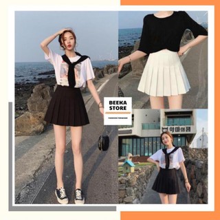 Chân váy ngắn xếp ly tennis - đủ size- mã cv 32 - beeka store