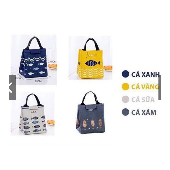 Túi giữ nhiệt hình cá (SHOP GIÁ SỈ)