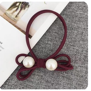 Sỉ 10 Dây Cột Tóc Đính Hạt Ngọc Cao Cấp