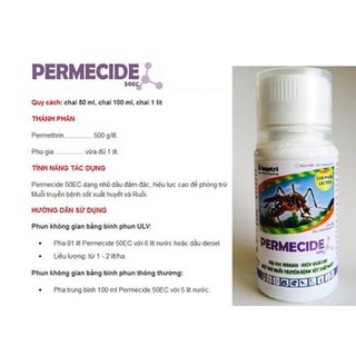 THUỐC DIỆT RUỒI MUỖI PERMECIDE 100ML