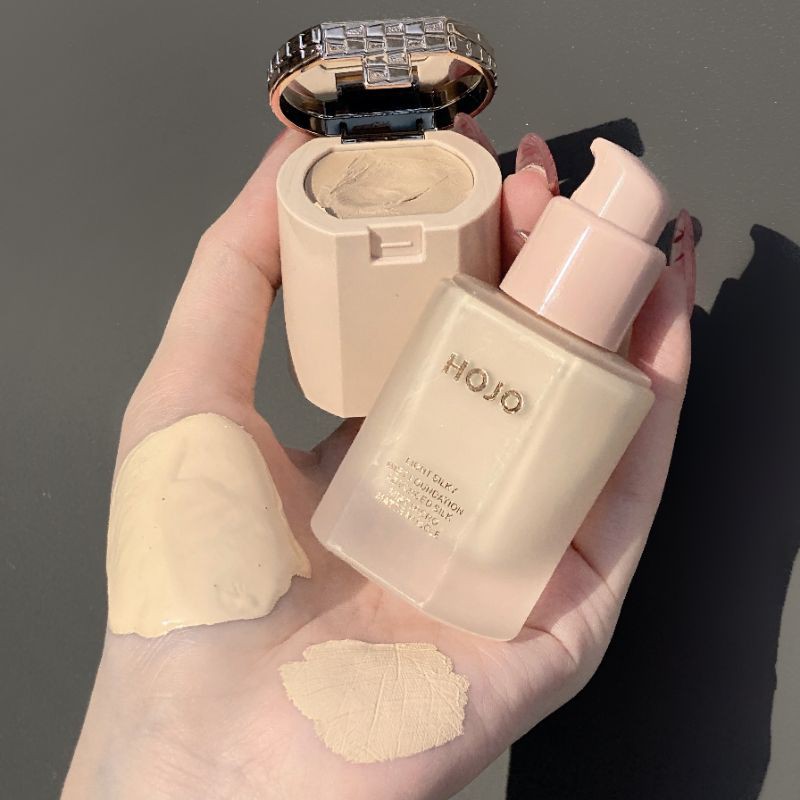 HOJO - Kem nền kèm che khuyết điểm Hojo Light Silky Mist Foundation