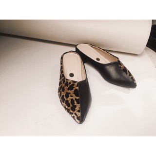 Ảnh thật size 33-43 mules da báo