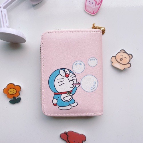 Ví Mini Cute Họa Tiết I DOREMON Siêu Cute Nhỏ Gọn Bỏ túi Tiện Lợi