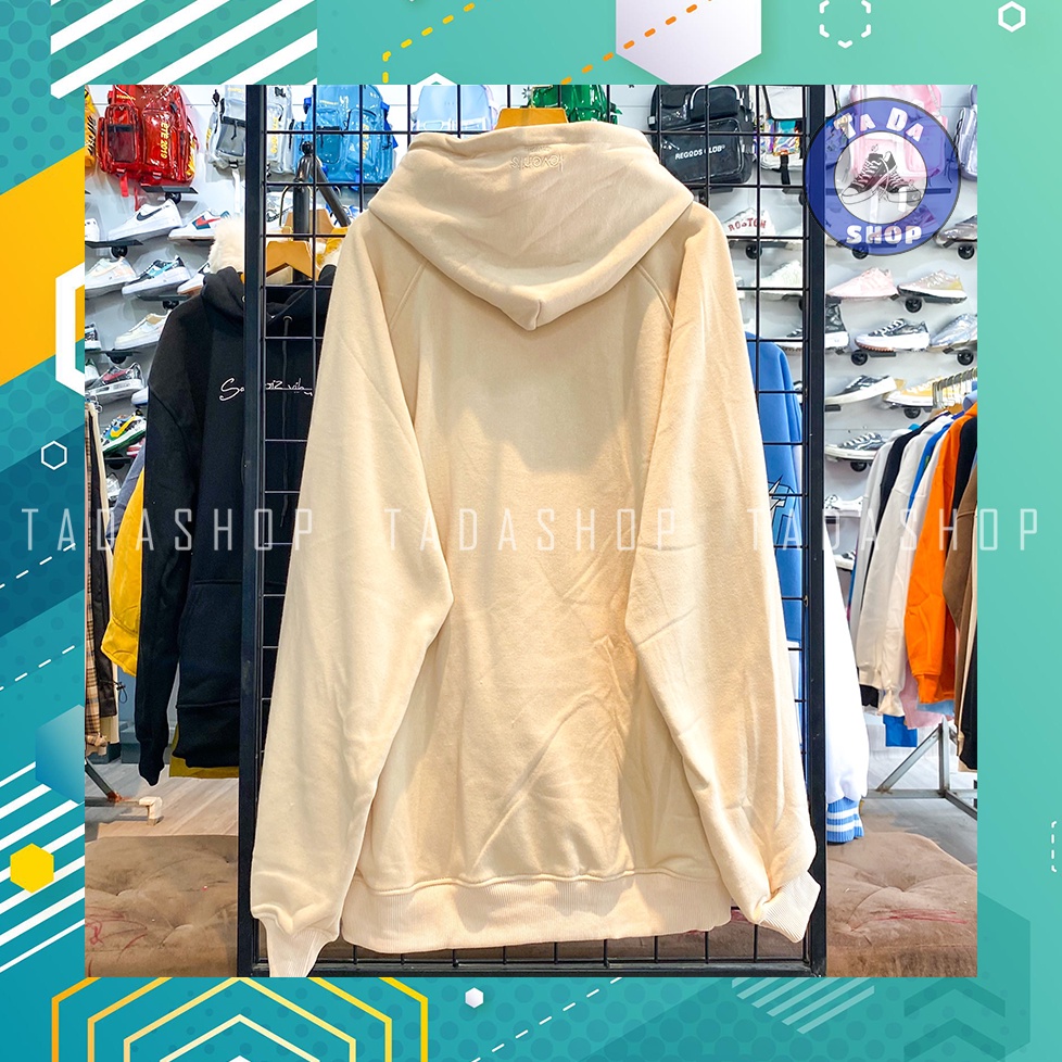 Áo hoodie kem oversize Nam Nữ LEVENTS ảnh thật